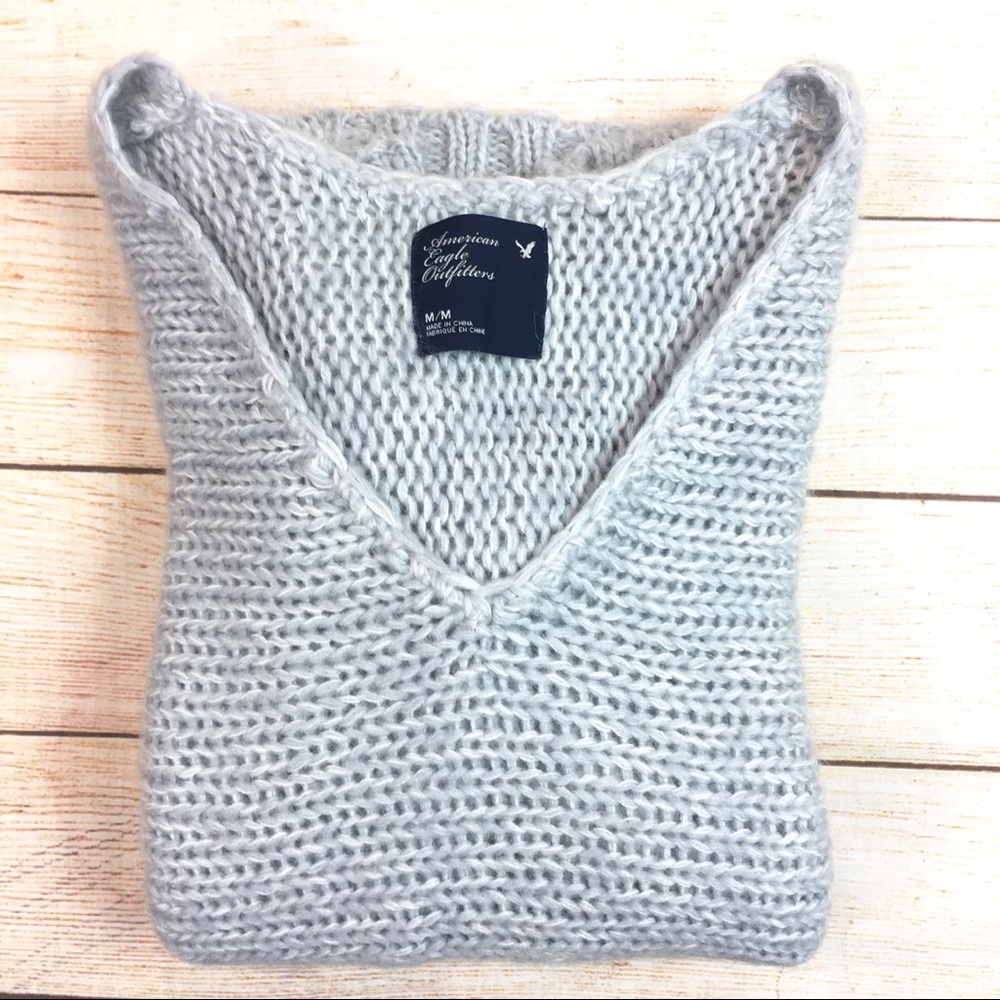 American Eagle light lofty dolman sweater M - Picture 5 of 8